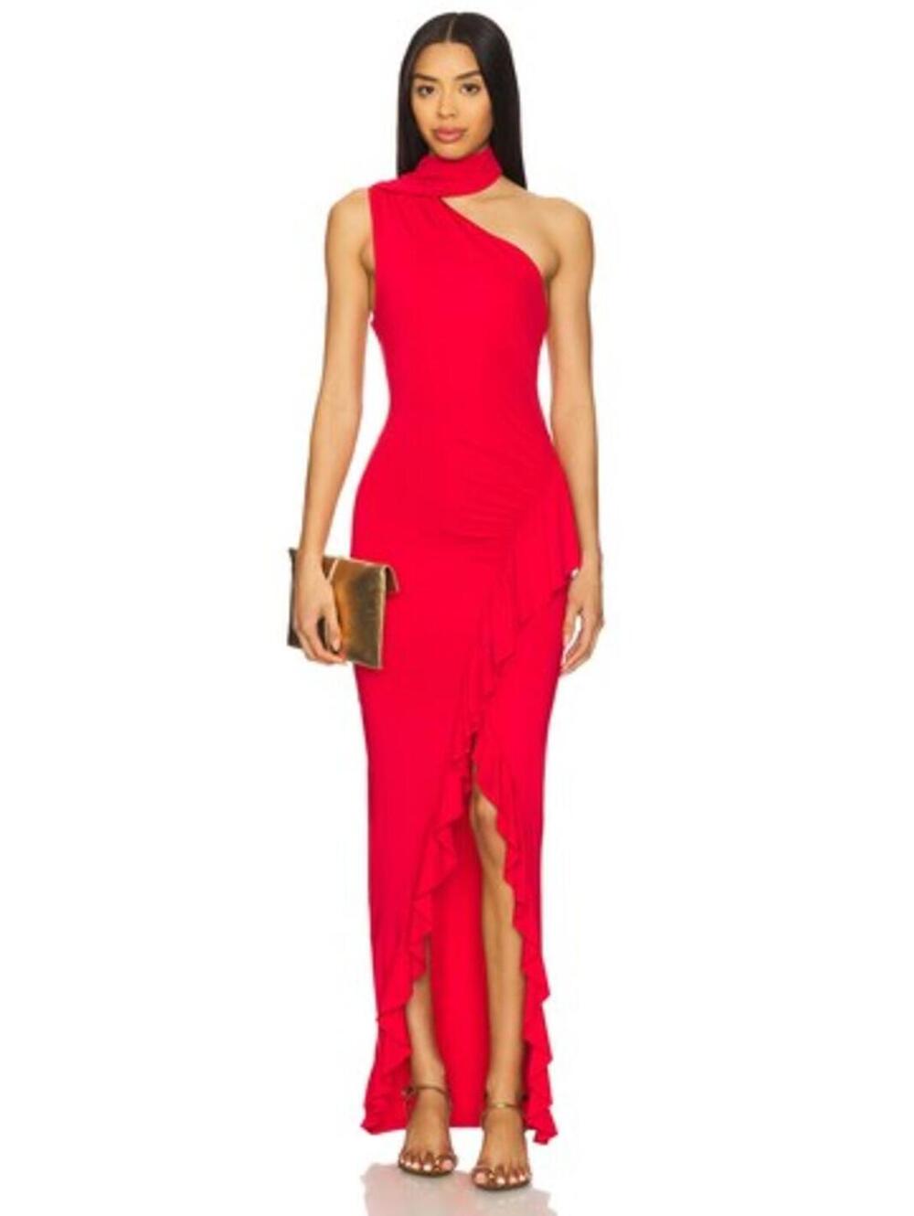 superdown sardina maxi dress red maxi